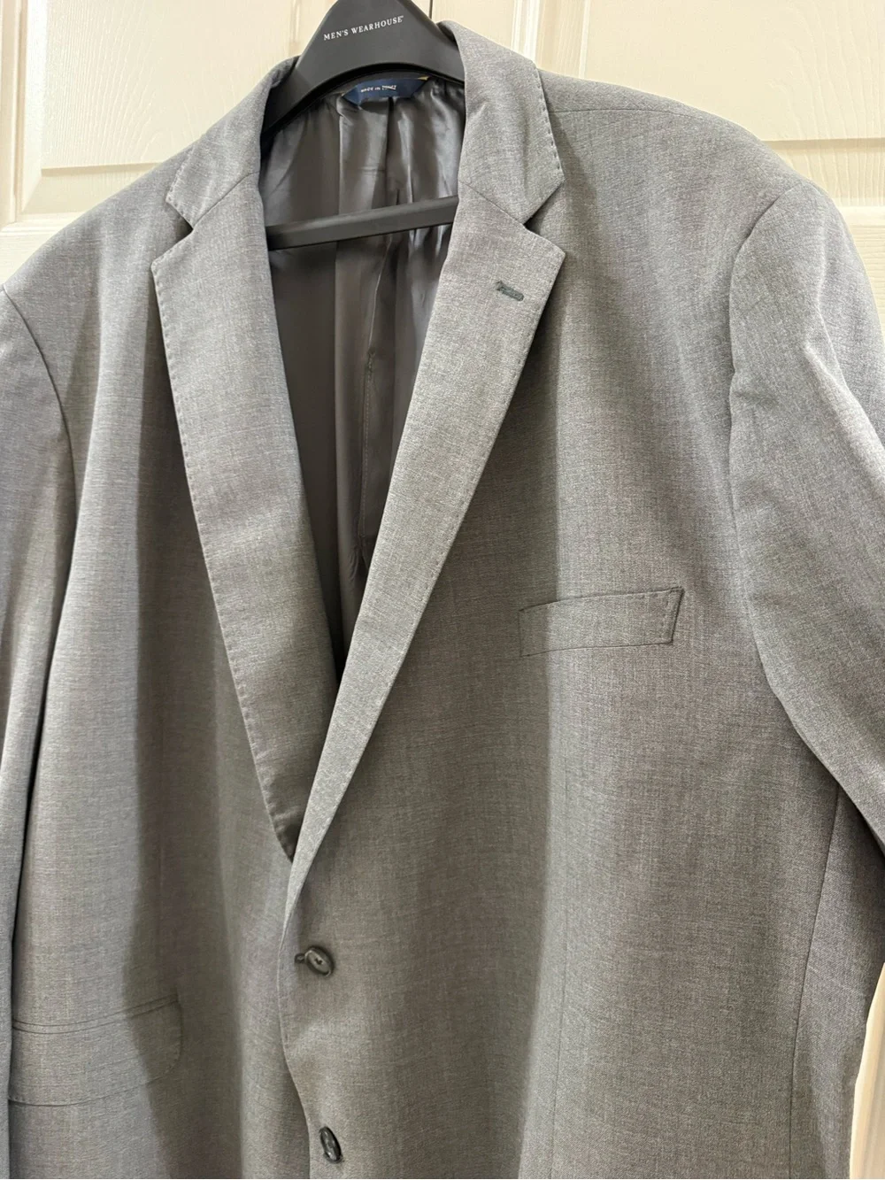 Brooks Brothers Explorer Gray Wool Sport Coat Blazer 52L Vitale Barberis VBC